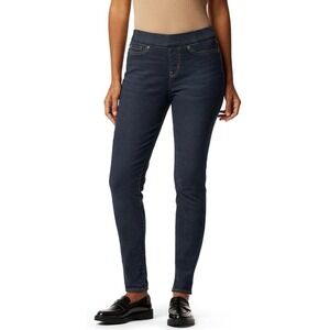 Levi Strauss Gold Signature Pull On Skinny Jeans Women Size 12‎ Dark Wash